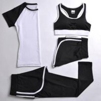 ⚡ Xả Hết | SALE | SET 2 ÁO 2 QUẦN TẬP GYM, YOGA, AEROBIC NỮ * ⁸ ⚡ ' ' 🌺 neww *  %