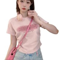 ( Xả Kho ) Áo baby tee có dây rút eo , áo thun nữ phong cách Hàn Quốc  dễ thương cho nữ , thoáng mát dễ chịu  ( A03 )