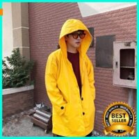 [ Xả Kho ] Áo Khoác Kaki Lót Dù Dáng Dài - LONG JACKET UNISEX9 chất liệu chuẩn xịn,thời trang