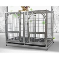 [ XA KHO] CHUỒNG LỚN SIZE ĐẠI 1m40 CHO CHÓ LỚN BECGIE, HUSKY, ALASKA - Kích thước 1M40