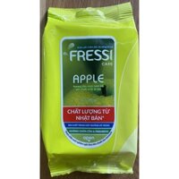 { XÃ KHO } Combo 10 gói khăn ướt  Fressi Care Apple ( Hương Táo) 20 miếng/gói