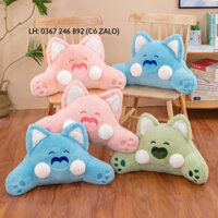 [ Xả Kho] Gối tựa lưng cho bé, thú bông tựa lưng, ghế tựa văn phòng tựa lưng