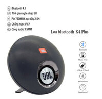 ( XẢ KHO LOA BÃI )  Loa Bluetooth JBL K4+ - Loa Hàng Bãi Nội Địa Nhật - Loa Bluetooth Di Động - Loa Đĩa Bay Công Suất Lớn  Âm Thanh Chân Thực Sống Động - Chống Nước Đạt Chuẩn IPX7 Dung Lượng Pin Khủng ( BẢO HÀNH 1 NĂM )