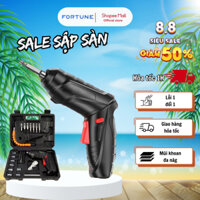 [ Xả kho nghỉ bán ]  Máy bắn vít cầm tay khoan điện cầm tay mini xoáy 2 chiều bộ 47 món chi tiết cực tiện lợi cao cấp_