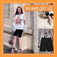 [ XẢ KHO ] QUẦN LEGGING NGỐ KÈM TÚI HỒNG [ Tuyển Sỉ ]