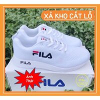 [ XẢ Lỗ- FULLBOX] Giày Thê Thao Nữ Fila Màu Trăng Cá Tính, Trẻ Trung, Năng động HDS043