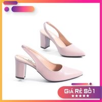 💕 ... Xả Tết - Giày Cao Gót 7cm Slingback Hở Gót Mũi Nhọn Pixie P880 - ; * _ ' ' '