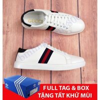 | Xả Xả | (Giàynam - đẹp) Giày nam trắng thể thao, giày thể thao nam phong cách .