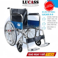 ✅ Xe Lăn Vải Da Simili Dành Cho Người Già Lucass X-9 (X9) | X-9J (X9J)