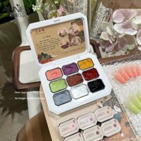 ♕ Xeijayi 9 ô/1 bộ Gel làm móng vỗ tay Song Zhiyun Series Macaron sơn phủ keo dán quang trị liệu cho học sinh nữ làm móng nghệ thuật cho tiệm làm móng NỘI THẤT