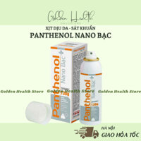 ⭐ Xịt bỏng - Panthenol Nano bạc Spray 130g Dịu da khi bỏng, nhanh lành vết thương, giảm hăm.
