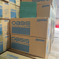 ] Xốp xanh cắm hoa tươi, hoa sáp, mút xốp Oasis Advantage loại 1 ( 1 thùng 20 viên)