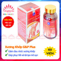 ❤ XƯƠNG KHỚP G&P GOLD | GIẢM NGUY CƠ THOÁI HÓA VÀ ĐAU CƠ XƯƠNG KHỚP, GIÚP TÁI TẠO MÔ SỤN - Xương Khớp GP