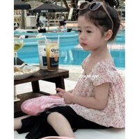 𝒀𝑰𝒀𝑨𝒀𝑨 𝑲𝑰𝑫𝑺 (Y2325) - Áo chấm bi chun ngực