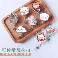 🔥 yêu thu gọn được tiện lợi cho nhân viên văn phòng 🔥 có hàng sẵn Dây Đeo Thẻ Bảng Tên thẻ đeo bảng tên 2025 bảng tên nhân viên ◈Hoạt Hình Dễ Thương Y Tá Huy Hiệu Khóa Có Thể Thu Vào Khóa Thẻ Bao Giấy Chứng Nhận Dễ Dàng Kéo Khóa Tùy Chỉnh Kẹp Dây Buộc T