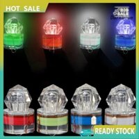 * Yuju * LED Biển Sâu Dưới Nước Kim Cương Nhấp Nháy Câu Cá Mực Nhấp Nháy Mồi Mồi