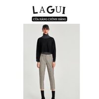 #[ ZARA AUTH ]** QUẦN ỐNG CÔN NỮ KẺ CA RÔ ZARA SĂN SALE ( MỚI 100% )