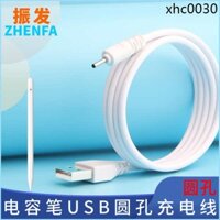 · Zhenfa Thích hợp cho Apple ipad Bút điện dung Lỗ tròn Đầu mỏng Cáp sạc Huawei MatePad11 Máy tính bảng Bút chì Stylus Tranh chống cảm ứng air3 Stylus Typec Dây nguồn USB