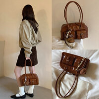 𝒏𝒉𝒚𝒎𝒃𝒂𝒈𝒏𝒘𝒂𝒍𝒍𝒆𝒕👜  Túi Chubby dáng trống da bóng nhẹ big size