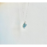 𝒜𝓆𝓊𝒶𝓂𝒶𝓇𝒾𝓃𝑒 𝓃𝑒𝒸𝓀𝓁𝒶𝒸𝑒 ✨-Vòng đá Aquamarine chất lành sạch đẹp