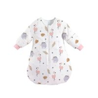 0-2 Tuổi Trẻ Sơ Sinh Túi Ngủ Cho Bé Mùa Đông Xuân Thu Dày Gạc Cotton Tập Đi Chống Nhanh Kick Artifact-Baby Sleeping Bag