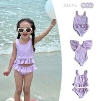[0-7 Tuổi] Đồ Bơi Bé Gái Mùa Hè Hàn Quốc Đồ Bơi Nhanh Khô Thoáng Khí Kỳ Nghỉ Đồ Bơi Công Chúa Dễ Thương Đồ Bơi Trẻ Em QYT406