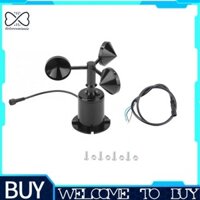 0-70m / S Cảm Biến Tốc Độ Gió Môi Trường Tín Hiệu Đầu Ra Loại Xung Ba Ly Cảm Biến Tốc Độ Gió Máy Đo Anemometer DC5-30V