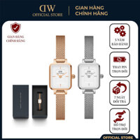 0 Đồng hồ Nữ Daniel Wellington dây lưới thép - Quadro Mini Sterling 15.4X18.2MM - DANIELSTOREVIETNAM . 0