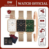 0 Đồng Hồ Nữ  Quadro Pressed Melrose & Vòng Tay Classic Cuff V1 DW Chính Hãng - DANIELWATCHVN 0