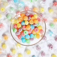 0[ Kẹo mới về ] 1000g Kẹo cứng trái cây nhiều hình dáng màu sắc thơm ngon hình quả mâm xôi kiểu dáng siêu dễ thương