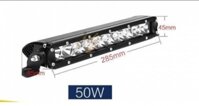 002 Đèn Led Bar 50w 28.5cm Xe Bán Tải