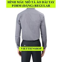 (0026 CRL) ÁO SƠ MI VIỆT TIẾN DÀI TAY CA RÔ -vm1