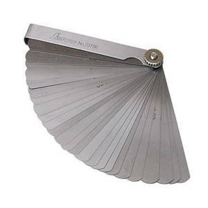 Dưỡng đo độ dày 100mm 25 lá Shinwa 73796 - 0.03-1mm