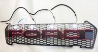 005 Mặt Nạ Ca Lăng Độ Ford Ranger Có Led Font Grille