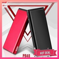 007697 - TP - Pin dự phòng XO PB40 10.000mAh - Đen