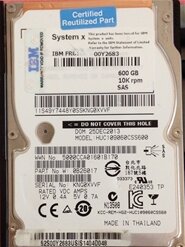00L4521 IBM 600GB 10000RPM SAS 6Gbps 2.5-inch