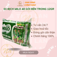 01 Bịch Milo 48 Gói Nhỏ Bên Trong Thái Lan( 12Gram x 48 )