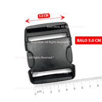 01 Bộ Chốt Khóa Nhựa Gắng Quai Cặp Balo, Túi Xách P1001 - 01 CÁI MẪU BALO 5CM