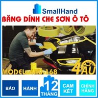 [01 cây] Băng keo giấy che sơn 4Au (màu vàng) – Băng dính 4Au168 – Không để lại keo – Chịu nhiệt – Dùng cho sơn ô tô, gỗ