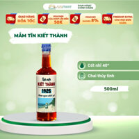 01 Chai Nước mắm Kiết Thành Thơm Ngon Sunimart 500ml Cốt Nhỉ 40 Độ Đam Nguyên Chất - Nước Mắm Tĩn