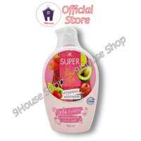 01 Chai Sữa Dưỡng Thể Làm Sáng & Dưỡng Ẩm Da Hương Trái Cây AR Super Bright Multi Vitamins Body Lotion Thái Lan 700ml