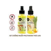 01 chai tinh dầu xịt chống muỗi CITRONELLA Citrus PHUTAWAN thái lan 100ml