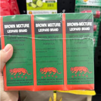 01 (Chính Hãng) Siro Ho Con Báo Brown Mixture Leopard Brand 120ml Cắt Nhanh Cơn Ho , Giảm Đau Họng