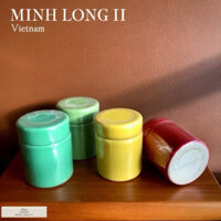 01 Cối Nghiền Thuốc - Thảo Dược Bằng Gốm Sứ Minh Long II [Hủ Nghiền Thuốc]