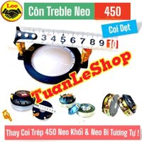 01 COIL TREBLE 450 NEO BI JBL,RCF- CÔN TREP 450 NEO KHỐI –GIÁ 01 CÔN THAY THẾ TREP CHÁY LOẠI CÓ CỌC