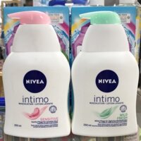 01 DUng dịch vệ sinh phụ nữ Nivea intimo 250ml của Đức