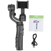 01 Face Recognition 3‑Axis Stabilizer, High Performance 3‑Axis Phone Stabilizer, for Streaming Media Podcasts Photos YouTube