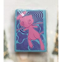 01 Gói lẻ 65 Sleeve hình Pokemon Mew, Genesect lấy từ ETB Fusion Strike Pokemon Chính hãng