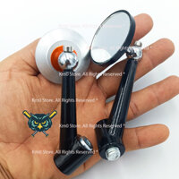 01 Gương NHÔM NHÍ MINI Chân 10 Ly G1341 - 01 CÁI MÀU BẠC - 10 LY REN NGƯỢC