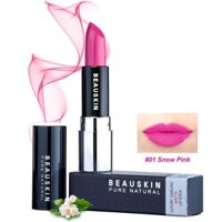 [01 hồng cánh sen] Son môi siêu lì Beauskin Luxury Darling Matte Hàn Quốc 3.5g